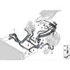 17128616914 Car Accessories Engine Water Inlet Pipe Changeover Valve  For BMW 1 2 3 4 Series F30 F35 Thermostat Coolant Hose