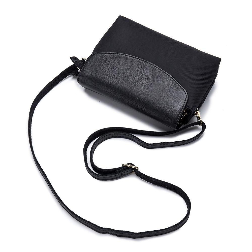 Women's waterproof cloth bag, women's commuting big bag, light work canvas bag bag, versatile diagonal span mother bag single shoulder