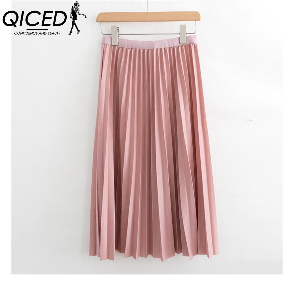 QICED Women's Fashion Casual Summer Spring Skirt