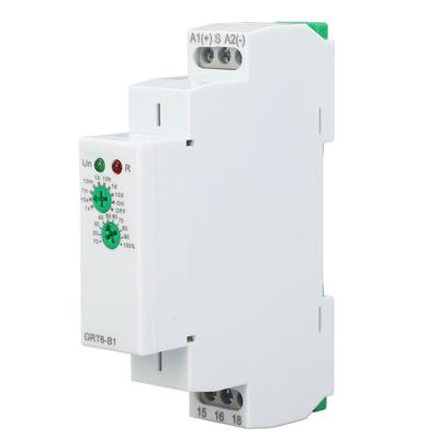 Time Relay 0.1s To 10 Days Delay Off Single Function Relay Switch with LED Indicator DIN Rail Mount