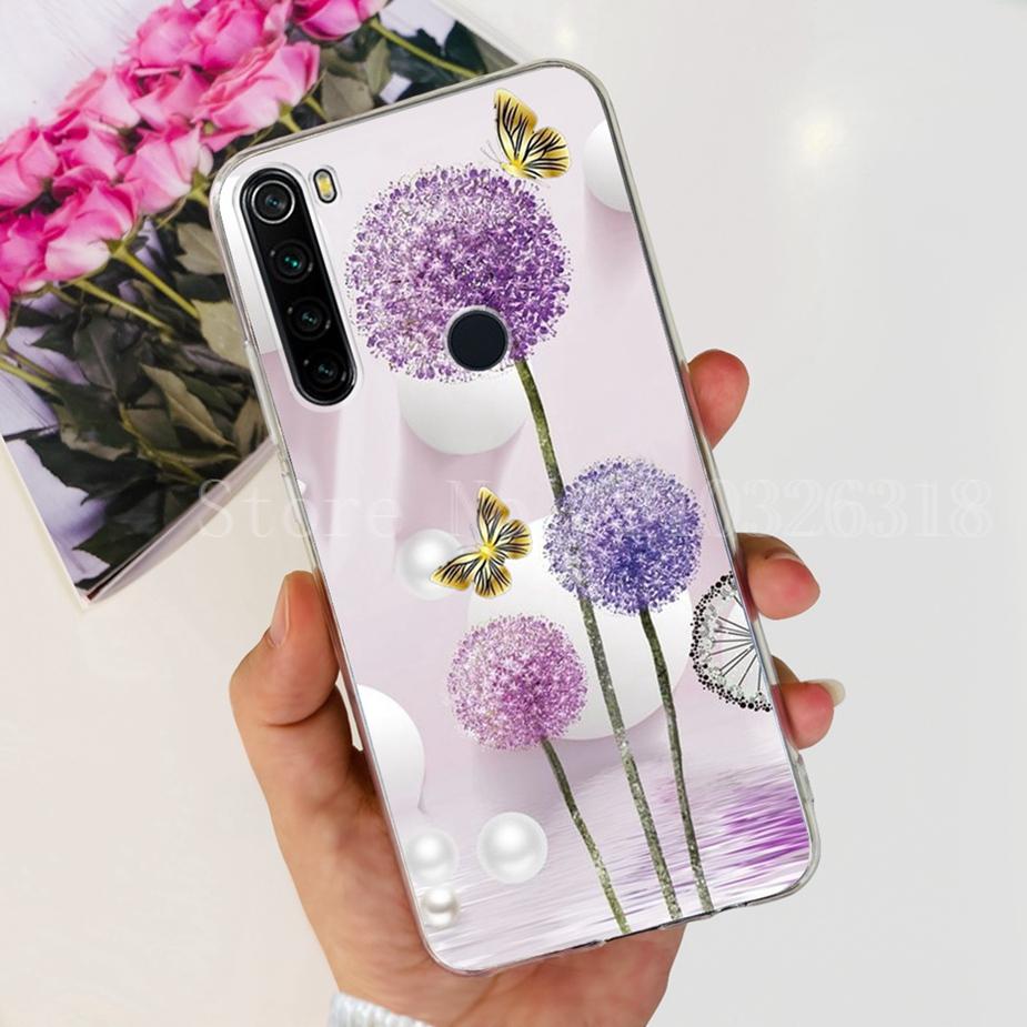 For Xiaomi Redmi Note 8 Case Redmi Note 8T Clear Silicone Soft Slim Phone Case For Xiaomi Redmi Note 8 Pro Note8 Back Cover Capa