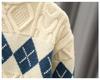 Children's Color Block Cable Knit Pullover Sweater - Retro and Fashionable for Autumn/Winter