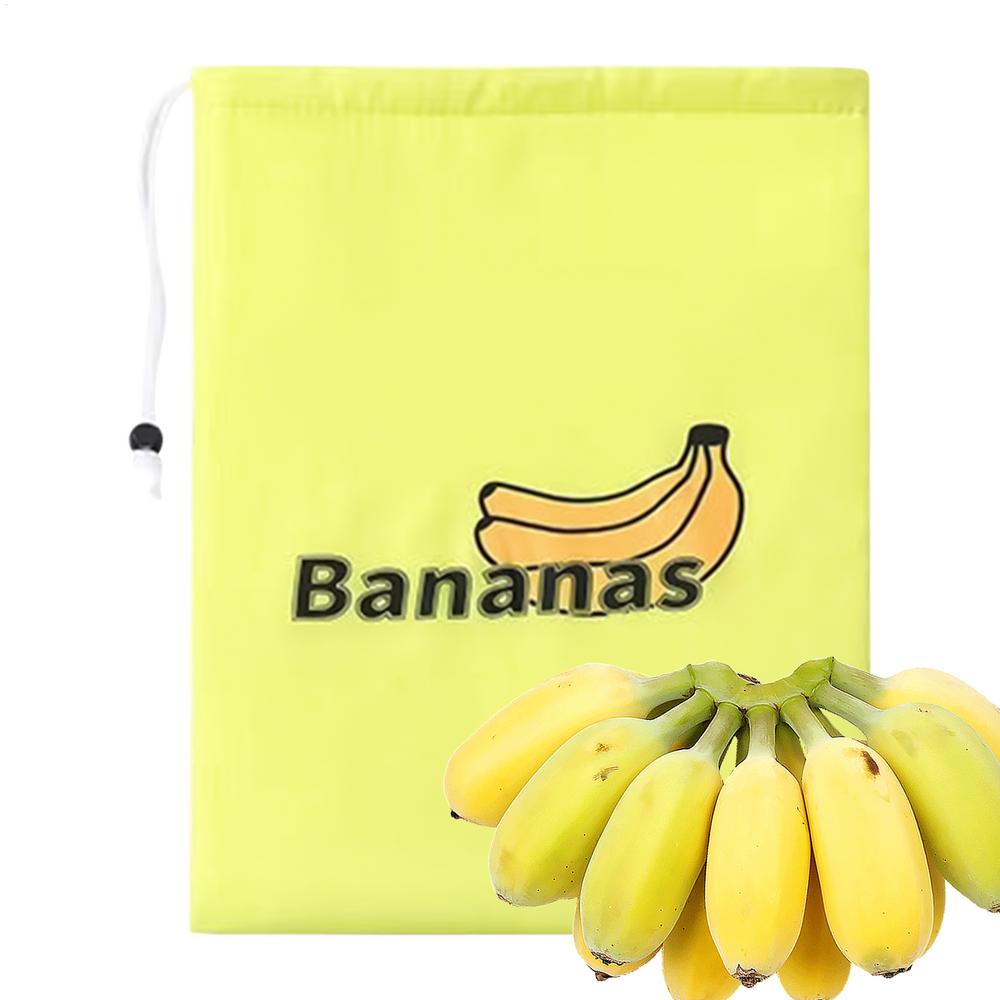Produce Bags For Fridge Vegetable Bags Containers Freezable Sealing Pocket Pouch Protector For Grocery Travel Snack Meal Banana