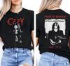 Hvil i fred Mørkets Prins Ozzy Osbourne 19482025 T-skjorte Kortermet Skjorte Unisex Unisex Dame Sommer