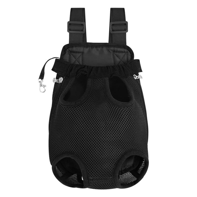 Portable Mesh Backpack for Small and Medium Pets - Breathable and Comfortable for Dogs and Cats