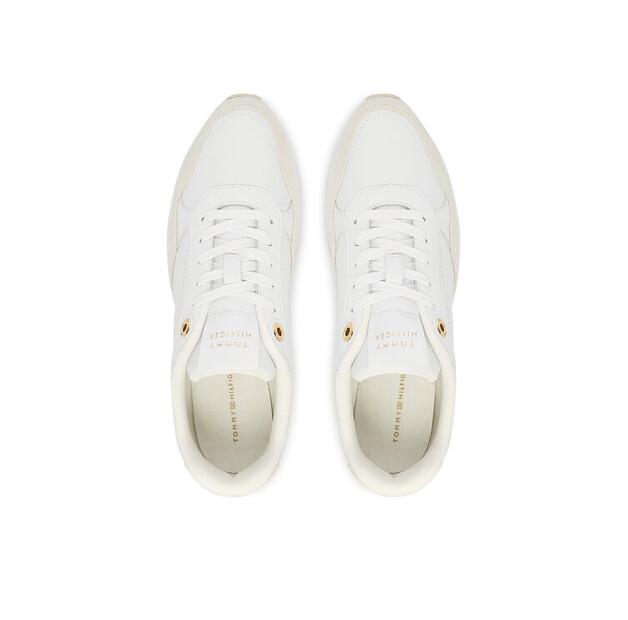 Tommy Hilfiger Monogram Mix Material Runner Sneakers