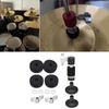 13Pcs Cymbal Replacement Accessories Cymbal Stand Felts and Sleeves with Wing Nuts Washer Drum Key Drum Cymbal Felt Pad