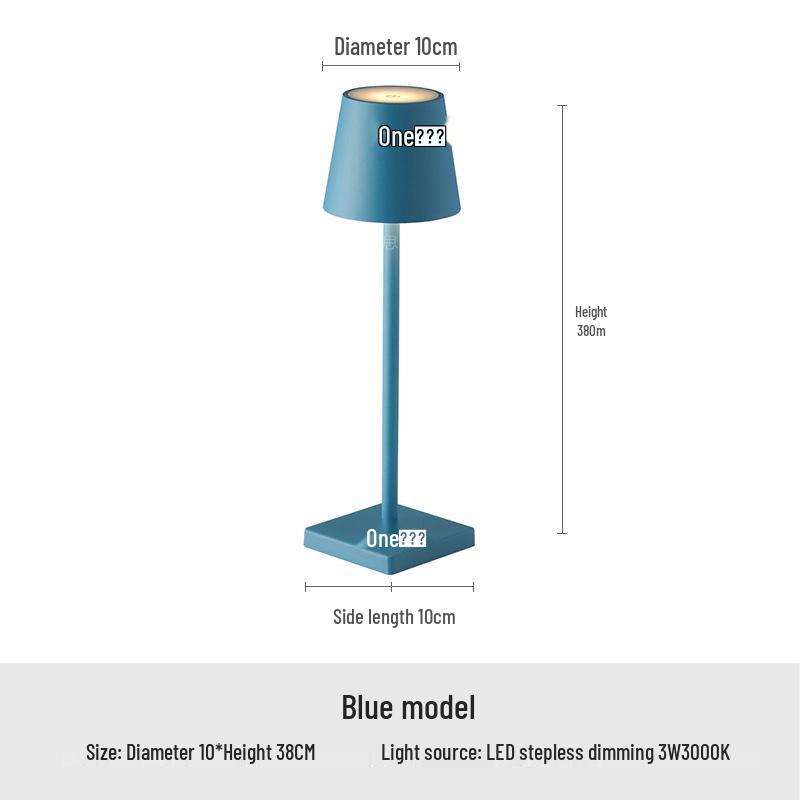 All-Aluminum USB Touch Bar Lamp: Modern Minimalist Night Light for Home or KTV