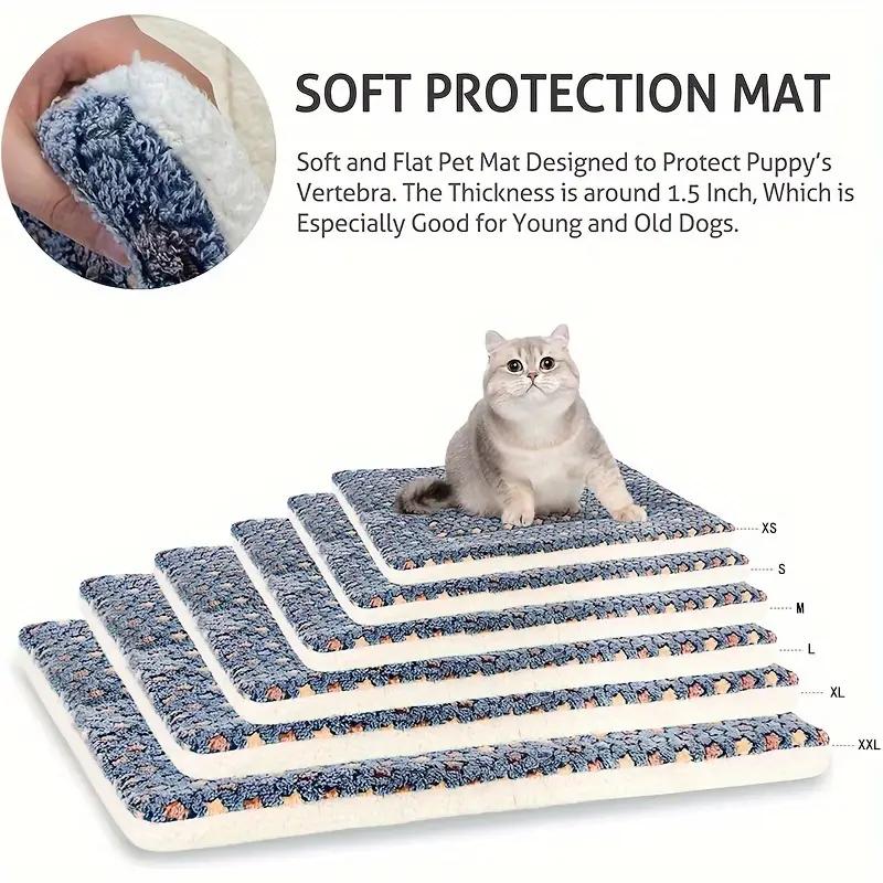 Pet Mat Dog Bed Cat Bed Thicken Sleeping Mat Dog Blanket Mat For Puppy Kitten Pet Dog Bed for Small Large Dogs Pet Rug