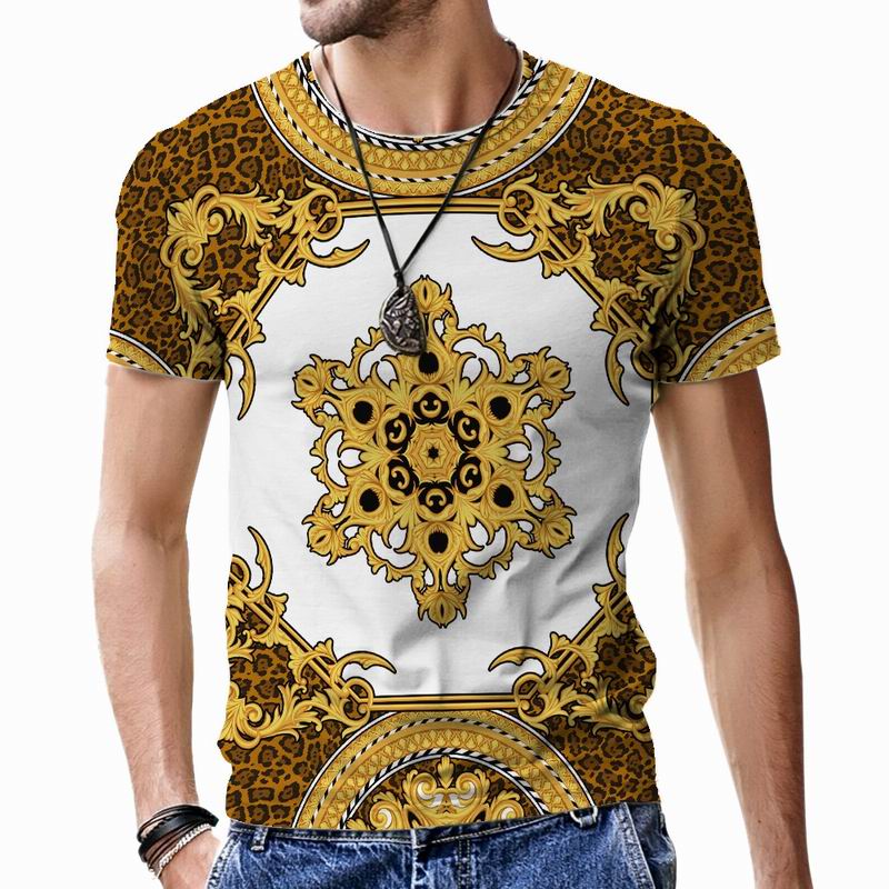 Роскошные мужские футболки с 3D принтом — фото 9