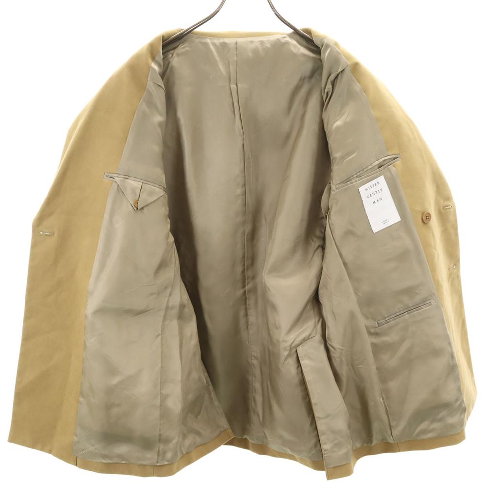 Schönheitsprodukte Mr.GENTLEMAN Baumwollvelours zweireihige Jacke L Kamel Herren Gebraucht