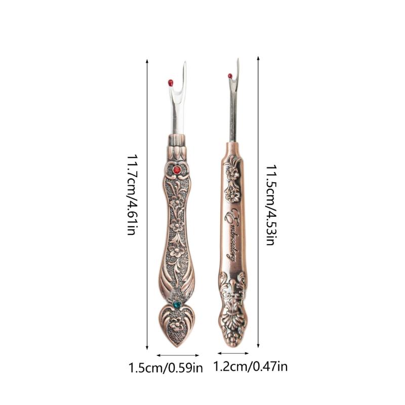 Seam Rippers Ergonomical Thread Remover Stitches Thread Unpicker Cutter Stitches Remover Tool for Sewings Needle Work