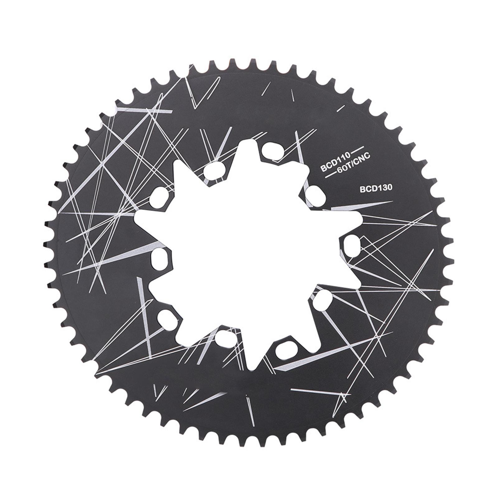 

Велосипедные овальные передние звезды 52T/54T/56T/58T/60T алюминиевый сплав передние звезды велосипеды овальные дисковые передние звезды для шоссейных складных велосипедов 60T