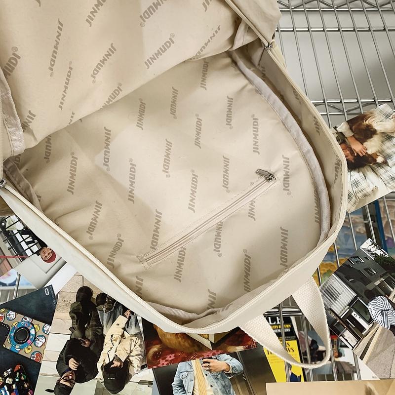 Sac à dos pour femme, sac à dos de sport pour homme, sac d'école de couleur unie pour étudiant