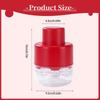 Easy-Press Cherry Pitters 7 Holes Red Date Pitting Remover Olive Seed Squeeze Tool Kitchen Fruit Corer With Splatter Protector