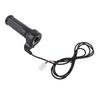 22mm Twist Throttle Grips 24V‑60V Universal 3 Wire Electric Scooter Twist Throttle Hand Grips with Key Lock for Dirt