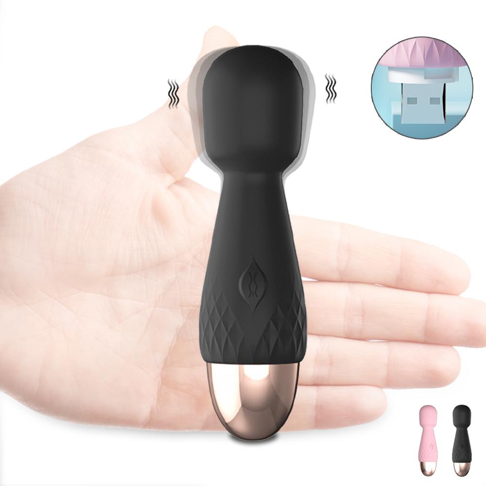 Mini Dildo AV Vibrator Sex Toys For Adults Women Vagina Clitoris Stimulator Magic Wand G Spot Anal Massager Female Masturbator