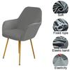 Velvet High Arm Chair Cover Elastic Dining Chair Slipcovers Fabric Washable Office Rocker Chairs Covers Home Decor Seat Cover