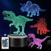 3D Dinosaurier Nachtlicht - CENOVE - 16 Farben - Fernbedienung - Innendekoration