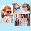Kids Sunglasses UV400 Protection Silicone Safety Glasses for Boys Girls Age 3-12 Fashion Children Sun Shades Eyewear