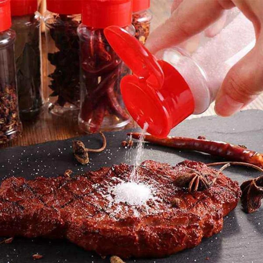 Läbipaistev maitseainešeiker pudel klaaspudel korpus maitseainepurk maitseained säilituspurk Köök