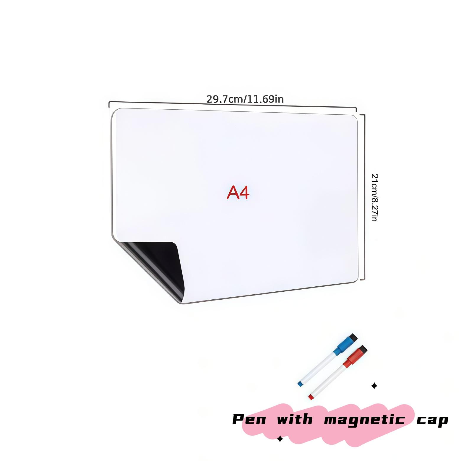 

Гибкие магнитные наклейки-доски A3+A4 с стираемыми маркерами, доска для заметок на холодильник для кухни, список покупок