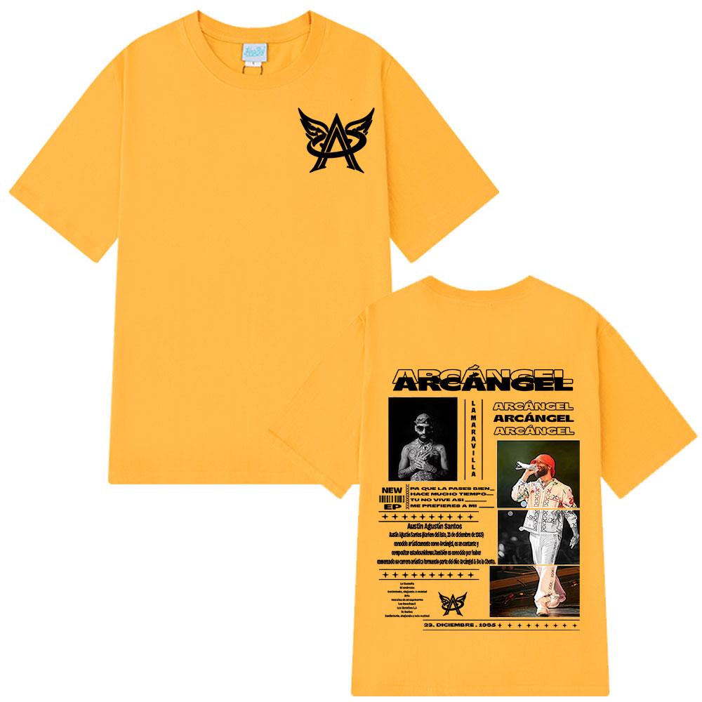 

Rapper Arcangel Album 2025 T Shirt Men Women Hip Hop Fashion Oversized Short Sleeve T-shirt Cotton Oversized T-shirts Streetwear M