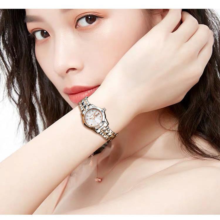 Nové luxusní dámské hodinky TOP značky s krabičkou Vodotěsné dámské Quartz hodinky