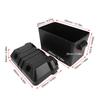 12V Wohnmobil-Batteriekasten Vielseitig Anhänger-Batteriekasten Robuste Struktur Schwarz für Batterien kleiner als 325x195x185mm