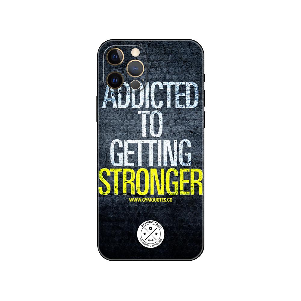 Bodybuilding Gym Fitness Workout Handyhülle für iPhone 2020se 6s 7 8 plus x 10 XR XS 11 12 13 mini pro MAX schwarze TPU-Rückseite