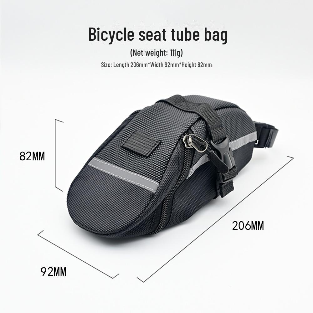 

Сумка для седла горного велосипеда - Хранение велосипедных принадлежностей 13-inch чёрный