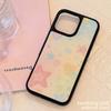 Glazed Sand Suitable for Apple 15 Promax Mobile Phone Case Iphone16 Dream Color Stars 12 Acrylic 13 Hard 14