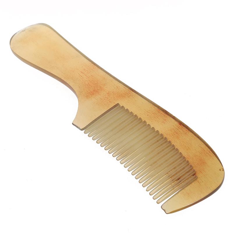 A04V 3X Professional Beauty Ox Horn Hair Comb Brush Spa Massage Salon
