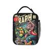 Teenage Turtles Incredible Raph Insulated Lunch Bags Cooler Bag Lunch Container Ninja Turtles Tote Lunch Box Food Storage Bags