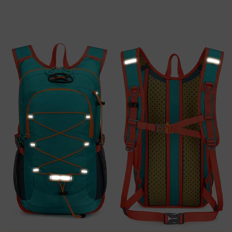Ultralight Cycling Backpack with Water Bag Ergonomic Strap MTB Road Bicycle Outdoor Hiking Climbing Bag for Sports Fitness