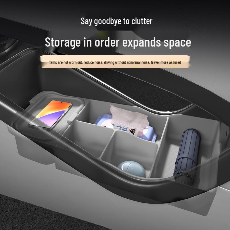 BYD D9 Center Console Silicone Organizer for Glasses & Accessories