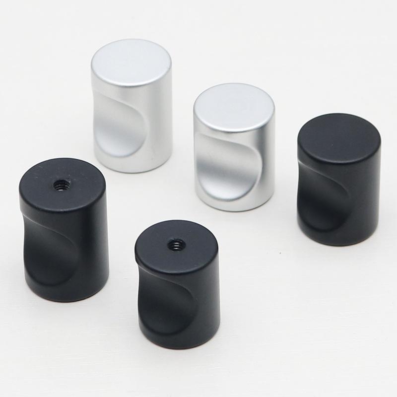 1PC Modern Simple and Round Thumb Handle, Drawer Wardrobe Door Handle