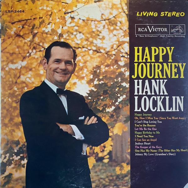 

LP Record HANK LOCKLIN - Happy Journey LSP2464 RCA Victor US Country Used