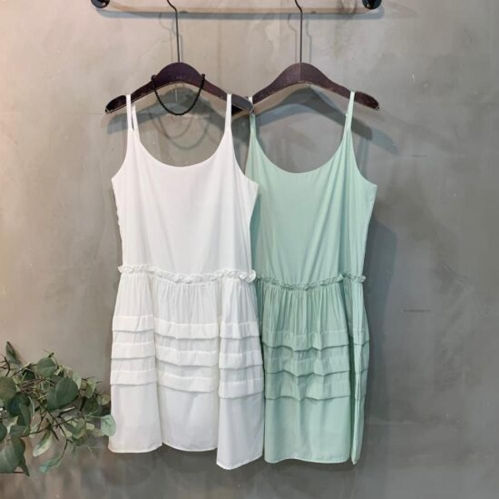 C S In The Room adjuStable Strap Frill CamCan buStier mIni dreSS 2Color C