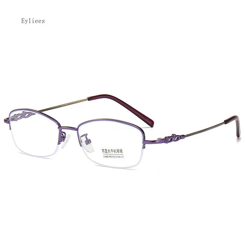 Unisex Titanium Alloy Rimless Reading glasses , Women High Definition Anti Fatigue Ultralight Frameless Presbyopia Eyewear
