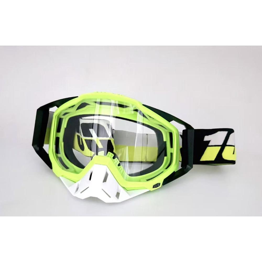 Motocyklové brýle, brýle, lyžařské brýle 100% 1nn% větruodolné brýle pro jízdu v terénu, brýle pro jízdu venku, sjezdové brýle