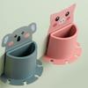 Cartoon Toothbrush Holder With Multifunctional Toothpaste Holder