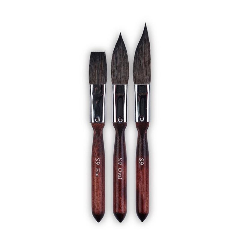 

3 Pcs Artist Brushes Watercolor Brush Set Paint Brushes Painting Brushes Squirrels Hair Paint Brushes Drawing Supplies 1