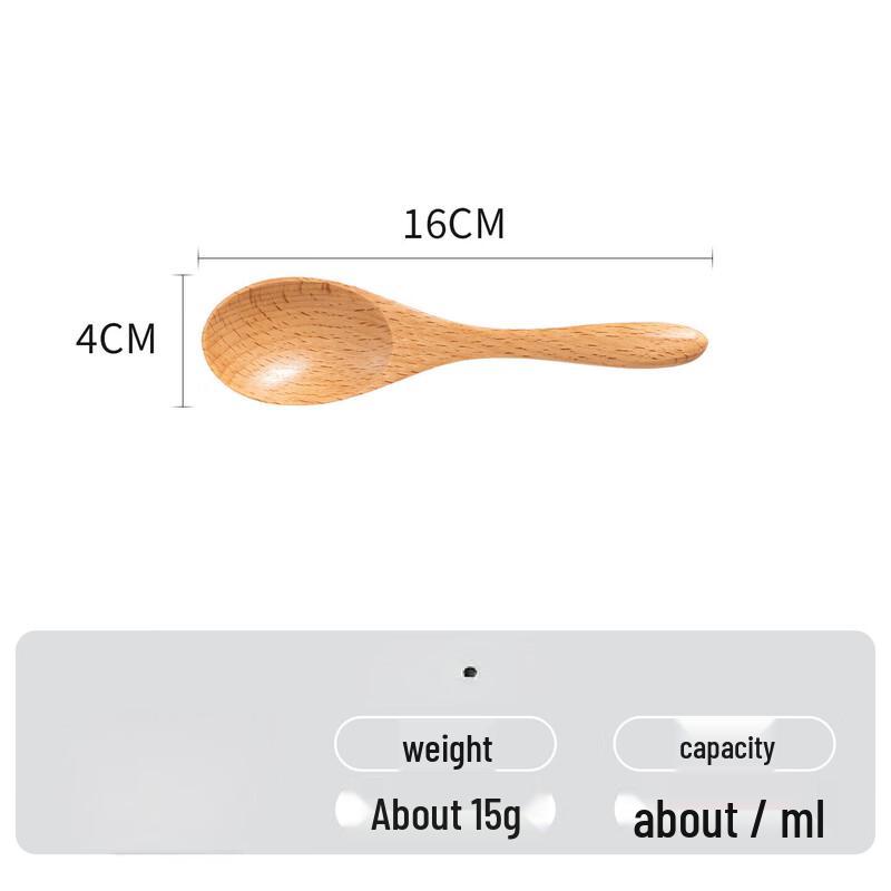 Набор ложек с кремовой эмалью, многоцелевой