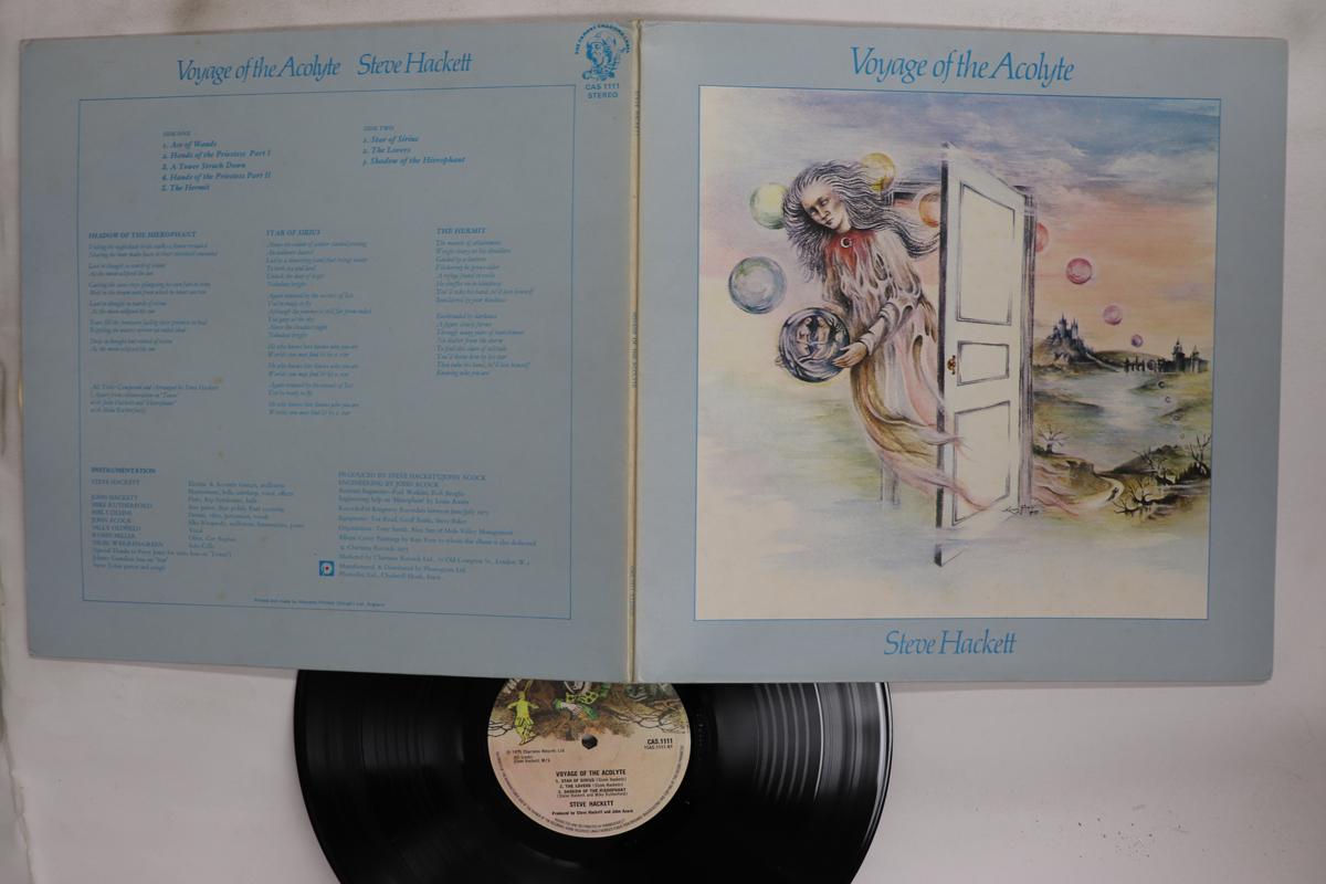 Виниловая пластинка STEVE HACKETT  Voyage Of The Acolyte CAS1111 CHARISMA 1975 UK Rock Б/у