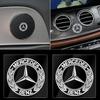 For Benz C62026 Hot 1pcs Metal Car Styling Car Badge Sticker For Mercedes Benz W212 W213 W205 AMG W177 V177 W247 W176 GLA GLC X253 W166 Auto Goods