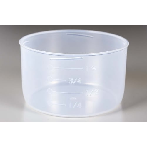 Pearl Metal Handy Rice Storage Box, 2kg Capacity, with Measuring Cup, Berry, H-5603, Made in Japan