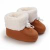 Unisex Soft Sole Snow Boots for Infants (0-1 Year)