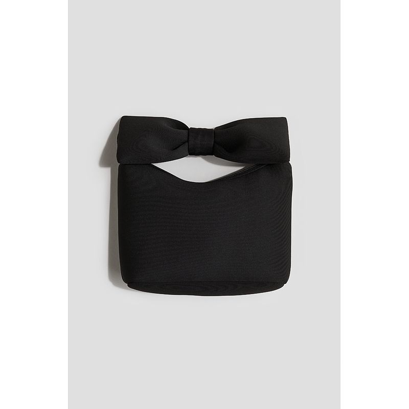 

HM Girls Bags 2025 Fall New Arrival Lightweight for Going out Bows Bag Handbags Small Messenger Bag 1255311 Black