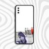 Y-Yandere Simulator Ayano Aishi Handyhülle für Samsung S10, S21, FE, S21, S26, S25, S24, S23, Ultra, S9, S22, Plus Schwarz Stoßfestes TPU